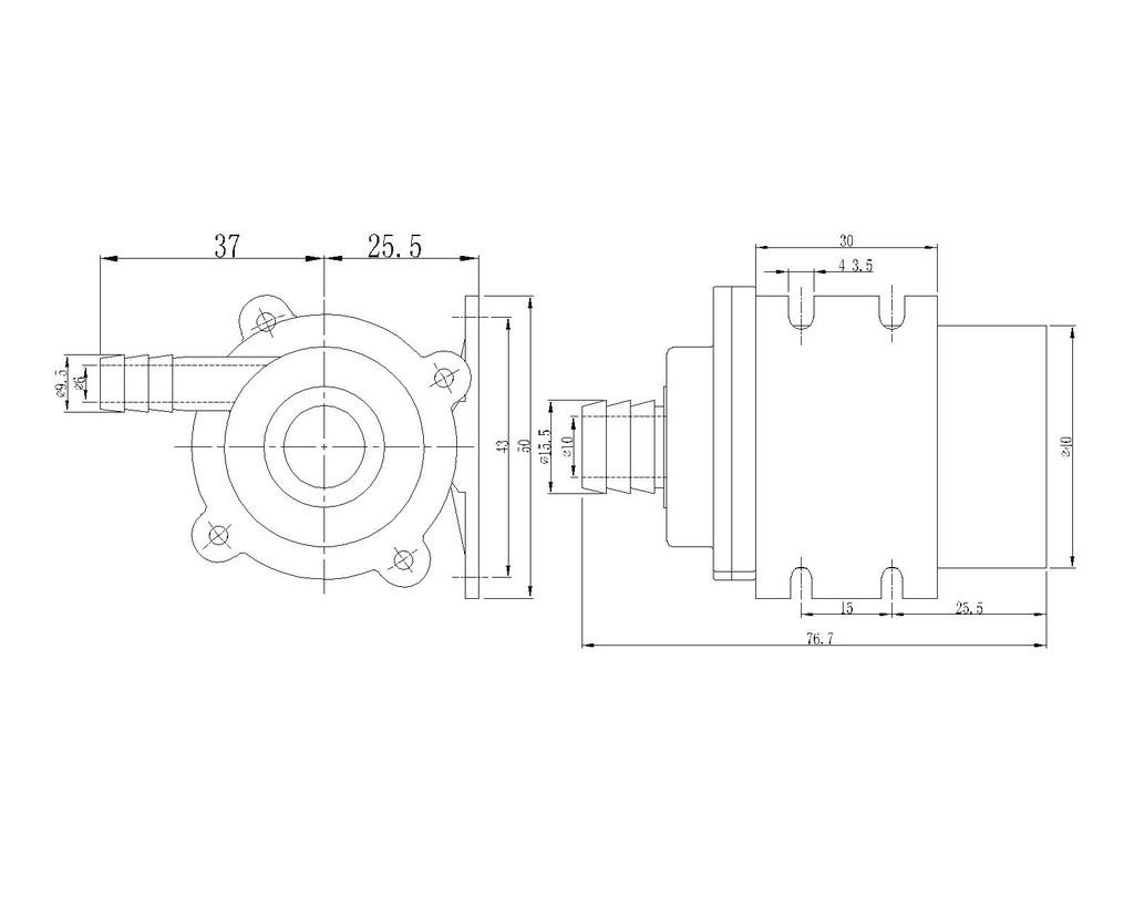 Brushless DC Submersible Pump