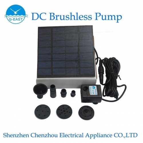 What is a solar water pump and its working principle